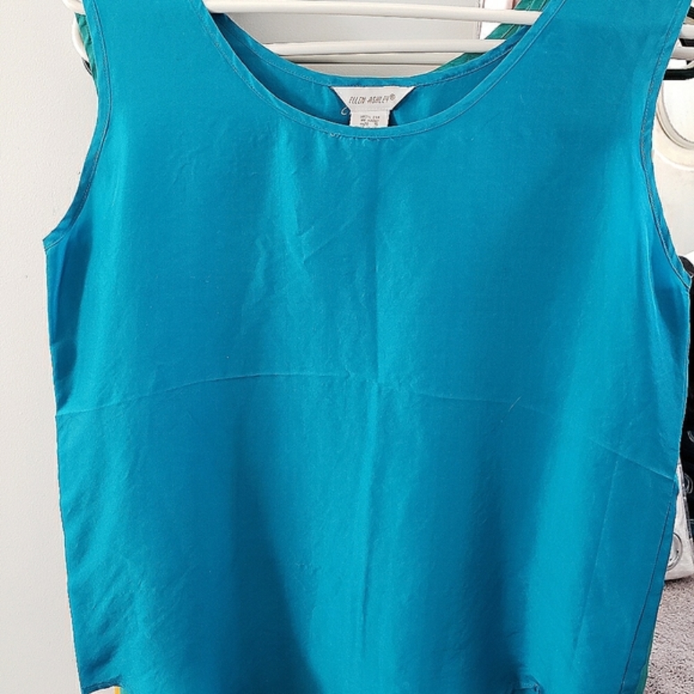 100% silk shirts Size S..all 5 for  $35 NEW. Great under a blazer or suit jacket